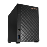 2 bay NAS, Realtek RTD1619B, Quad Core, 1.7 GHz, 1GB, 1GbE x1, USB 2.0 x1, USB 3.2 Gen1 x1, Toolles installation, hardware encryption, EZ connect, EZ Sync