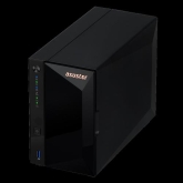 2 bay NAS, Realtek RTD1619B, Quad-Core, 1.7GHz, 2GB, 2.5GbE x1, USB3.2 Gen1 x3, WOW (Wake on WAN), Toolless installation with hot-swappable tray, hardware encryption, MyArchive, EZ connect, EZ Sync