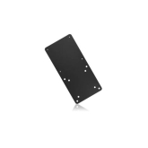 Accessory for monitor stand with VESA 75x75 and 100x100, Client mount for NUC, steel, black