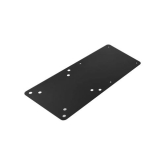 Accessory for monitor stand with VESA 75x75 and 100x100, Client mount for NUC, steel, black
