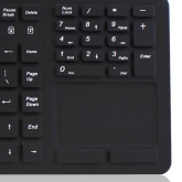 Adesso Antimicrobial Waterproof Silicon Touchpad Keyboard USB