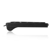 Adesso SlimTouch Mini Keyboard, Membrane Key Switch with 78 Quiet Keys, USB