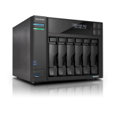 AS6706T v2 Asustor Lockerstor 6 Gen2+  6 Bay NAS, Quad-Core 2.0GHz CPU, Dual 5GbE Ports, 8GB RAM DDR4, Four M.2 SSD Slots (fara Hard - Disk-uri)