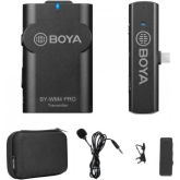 Boya BY-WM4 Pro-K5 Linie Wireless 2.4Ghz cu Microfon Lavaliera (TX+RX) Type-C pentru Android & DSLR