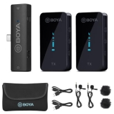 Boya BY-XM6-S6 Digital True-Wireless Dual Microphone, USB Type-C Mobiles (2.4 GHz)