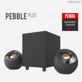 CREATIVE PEBBLE PLUS 2.1 USB Speakers - black