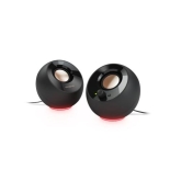 CREATIVE PEBBLE SE USB-C 2.0 Speakers w/Bluetooth 5.3, RGB Lighting, Aux, black
