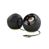 CREATIVE PEBBLE SE USB-C 2.0 Speakers w/Bluetooth 5.3, RGB Lighting, Aux, black