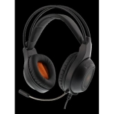 DELTACO GAMING DH210 Stereo headset, 2 x 3.5 mm, LED, 2 m cable, black