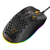DELTACO GAMING DM210 lightweight gaming mouse, RGB, black