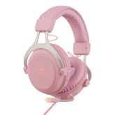 DELTACO PINK LINE PH85 Stereo gaming headset, 57mm drivers, pink