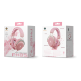 DELTACO PINK LINE PH85 Stereo gaming headset, 57mm drivers, pink