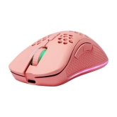 DELTACO PINK LINE PM80 Wireless Lightweight Gaming Mouse, RGB, Pink