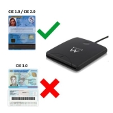 EWENT USB-A Smart Card & ID reader