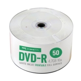 FIESTA DVD-R 4,7GB 16X FULL SURFACE WHITE INKJET PRINTABLE SP*50 45817