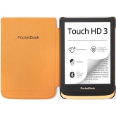 Husa protectie PocketBook PU maro deschis - Shell series
