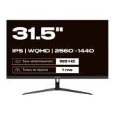JAPANNEXT Monitor 31,5” IPS QHD (2560 x 1440) 165Hz, 1ms, HDR, 1xDP, 2xHDMI, Jack, USB, VESA, AMD Freesync, Flicker Free