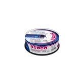 MediaRange CD-R 700MB|80min 52x speed, inkjet fullsurface printable, Waterguard white, high-glossy and waterproof, wide sputtered, Cake 25