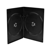 MediaRange DVD Slimcase for 2 discs, 7mm, black 100pcs/10pack