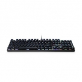 MediaRange Gaming Series Corded mechanical gaming-keyboard with 104 keys and 14 color modes, QWERTY (UK), black/silver