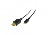 MediaRange HDMI Cable Version 1.4 with Gold-Plated black 1M