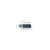 MediaRange Rechargeable USB-C Li-Ion Batteries,Mignon AA I 1.5V I 1.400mAh, 4-Pack