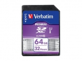 Memory Card Verbatim Premium SDXC, 64GB, Class 10