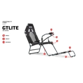 Next Level Racing GT-Lite Racing Cockpit- Grey Edition