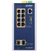 Planet IP30 L2/L4 SNMP Manageable 8-Port Gigabit POE(Af) Switch + 2-Port Gigabit SFP Industrial Swit