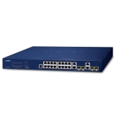 Planet IPv6/IPv4, 16-Port Managed 802.3at POE+ Gigabit Ethernet Switch + 4-Port Gigabit Combo TP/SFP