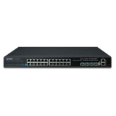 Planet Layer 3 24-Port 10/100/1000T + 4-Port 10G SFP+ Stackable Managed Gigabit Switch
