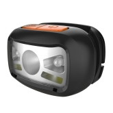PLATINET HEAD LAMP 3W 270LM 1200MAH RECHARGEABLE MOTION SENSOR