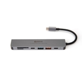 PLATINET HUB  7IN1 USB-C 3.2 GEN2 10GB/S