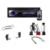 Player Auto Navitel RD3, 1DIN 4х50 watt, Bluetooth 4.0 cu suport A2DP, HFP, FM, redare FLAC, MP3, WMA, WAV, AUX input, microSD pana la 256GB, 2x porturi USB, RGB backlight, RCA-out, Hands-free, Telecomanda
