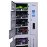 Power Technologies CSC-Locker-8, 8 Bay UV-C Charging Locker with RFID Lock & Contact-less Access (LKR-CSC-B8R-E)