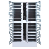 Power Technologies SC-Locker-24, 24 Bay Charging Locker with RFID Lock & Contact-less Access (LKR-SC-B24R-E)