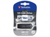Stick memorie Verbatim Store 'n' Go V3 16GB, USB 3.0, Black