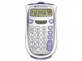 TEXAS INSTRUMENTS TI-1706 SV, 8-digit, giant SuperView display and dual power, change sign (+/-)
