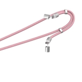TNB 60W USB-C to USB-C Neckband Cable - 2-in-1 - 1.5m - Pink