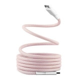 TNB USB-C/USB-C cable 1.5m magnetic sheath - Pink