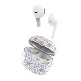 TNB XCLUSIV'- TWS FLOWER Earphones with Charging case - white and purple