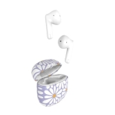 TNB XCLUSIV'- TWS FLOWER Earphones with Charging case - white and purple