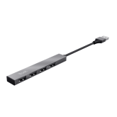 TRUST Halyx Aluminium 4-Port USB Hub