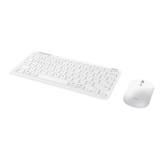 TRUST LYRA Wireless and rechargeable Keyboard & Mouse WHITE US