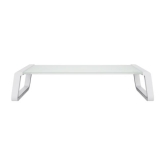 TRUST MONTA GLASS MONITOR STAND WHT