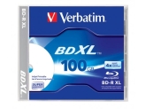 Verbatim BD-R XL 100GB 4X WIDE WHITE INKJET PRINTABLE HARDCOAT SURFACE Jewel Case 1pk