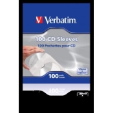 Verbatim CD/DVD Paper Sleeve (100 Pack)