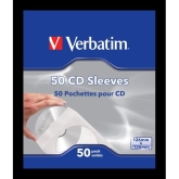 Verbatim CD/DVD Paper Sleeve (50 Pack)