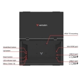 Verbatim Dual Portable Monitor Essentials 15.6