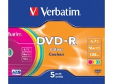 Verbatim DVD-R AZO 4.7GB 16X COLOUR SURFACE